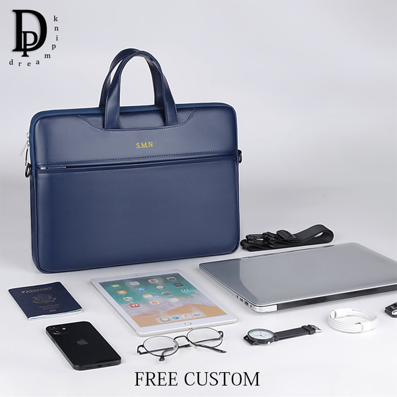 Luxury Bags For School - Business Briefcase For Man PU Leather