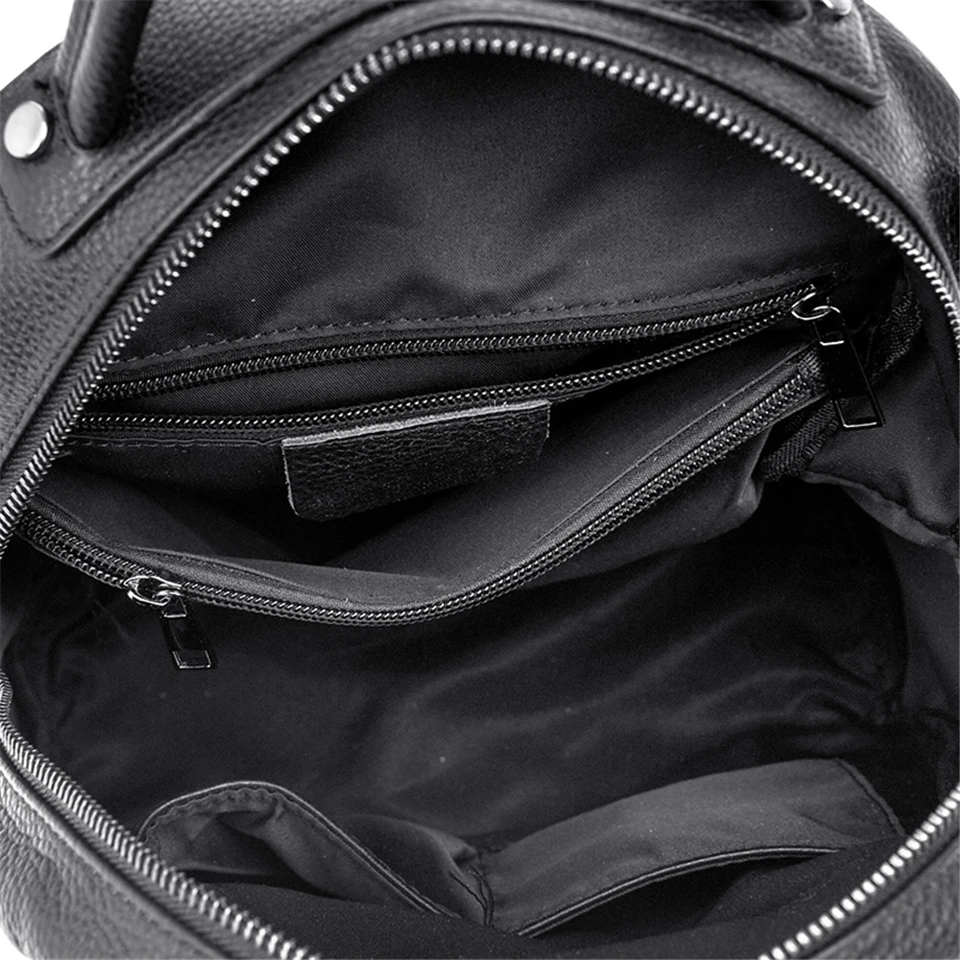 Genuine Leather Rucksack Women - Luxury Bags For School recension och pris