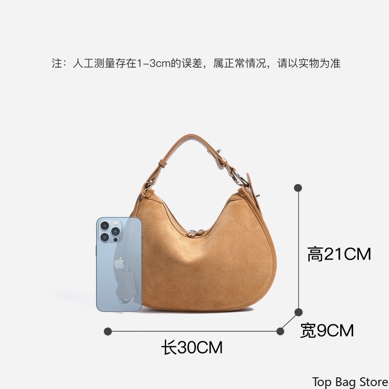 Vintage Soft Suede Leather Sho - Luxury Bags Everyday recension och pris