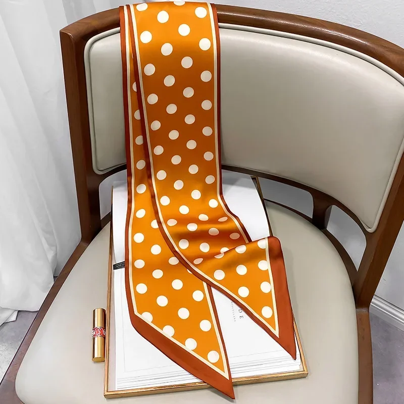 Design Print Skinny Scarf Plai - Luxury Bags For Women Brands recension och pris