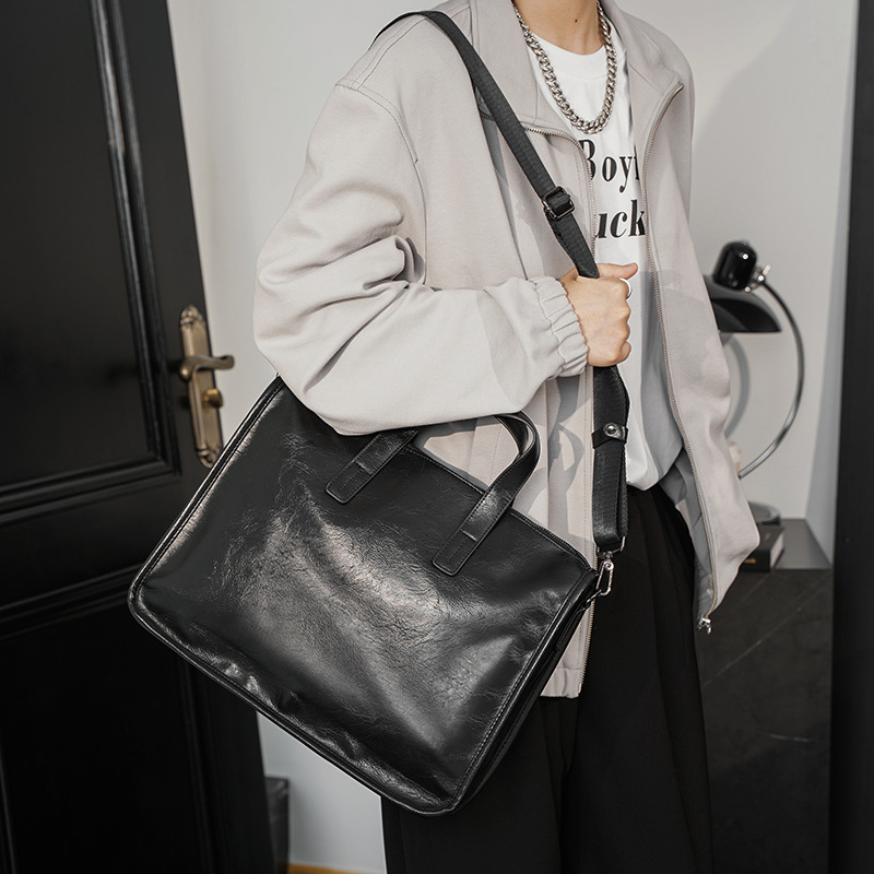 Casual Business Men's Handbag  - Luxury Bags Tote recension och pris