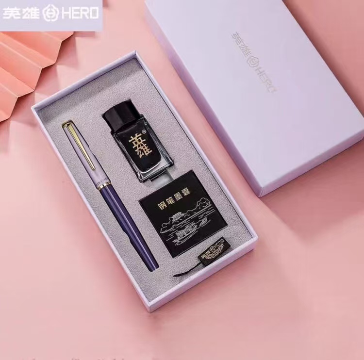HERO 7066 Fountain Pen For Stu - Luxury Bags For School recension och pris