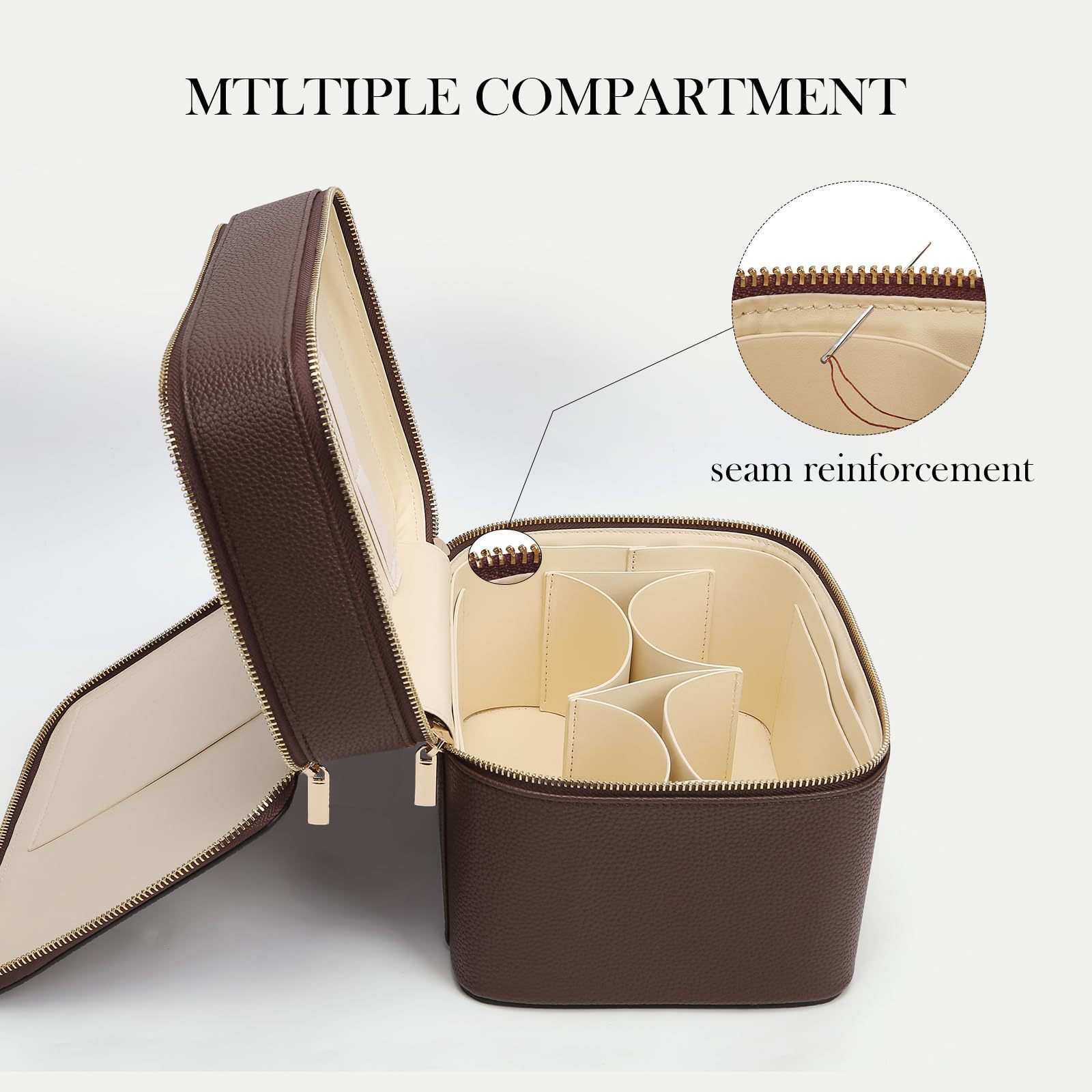 Large Capacity Double-layer Lu - Luxury Bags Quality recension och pris