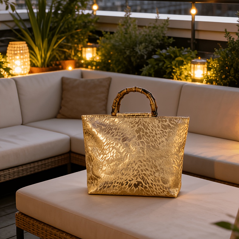 Light luxury metallic gold jac - Luxury Bags Reseller recension och pris