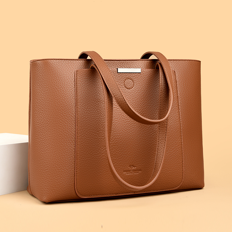 Genuine Brand Soft Pu Leather  - Luxury Bags For School recension och pris