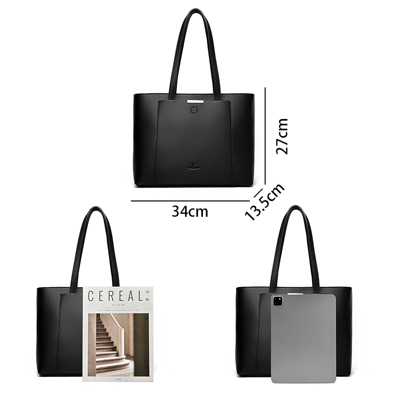 Genuine Brand Soft Pu Leather  - Luxury Bags For School recension och pris
