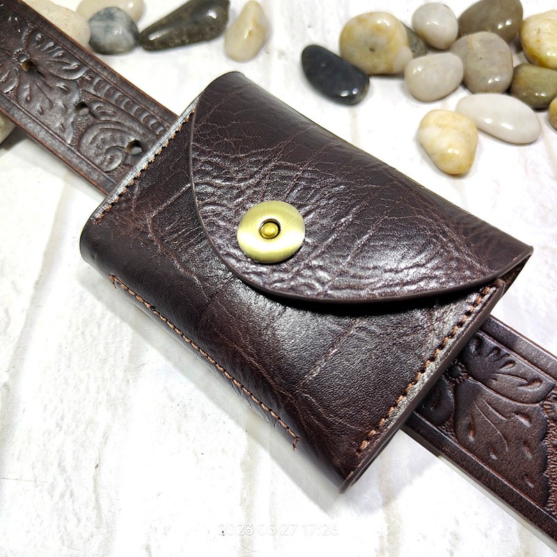 Blongk Mini Waist Bag Thin Bel - Accordion Wallet Zip recension och pris