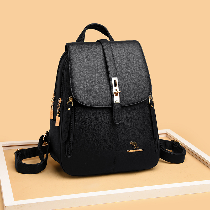 Luxury Women Leather Backpacks - Luxury Bags For School recension och pris