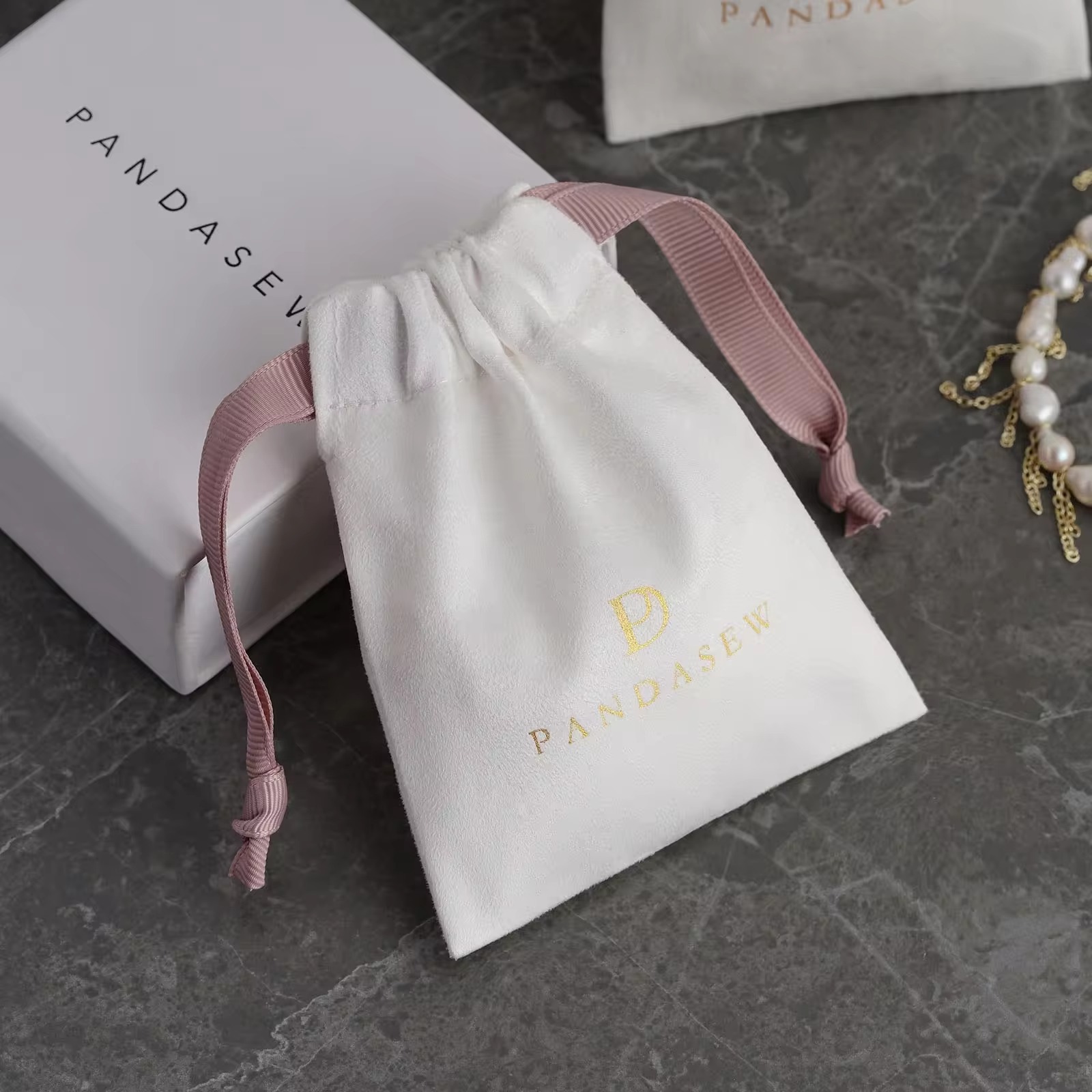 Custom Logo Luxury Suede Draws - Luxury Bags For School recension och pris