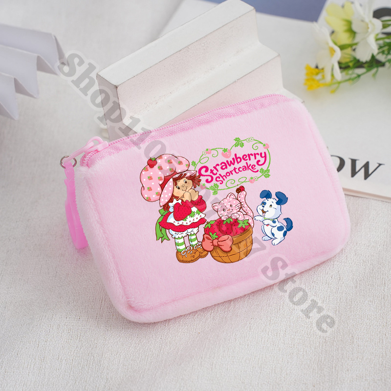 Children Anime Plush Coin Purs - Accordion Wallet Zip recension och pris