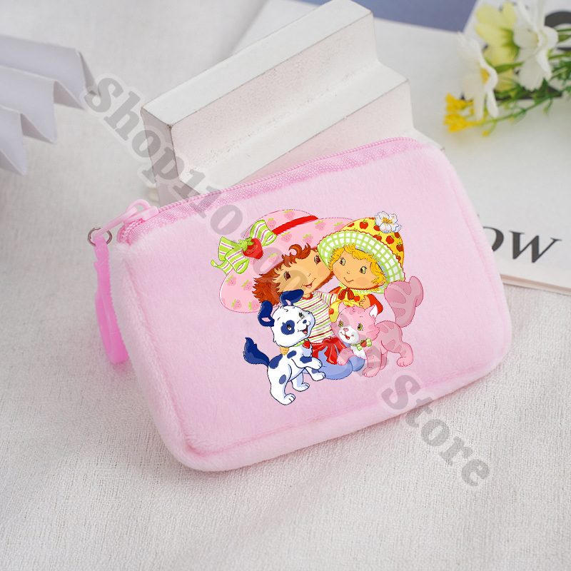 Children Anime Plush Coin Purs - Accordion Wallet Zip recension och pris
