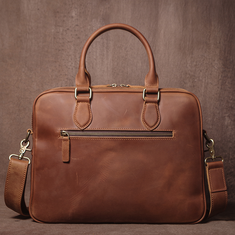 GURO Men Crazy Horse Cowhide B - Luxury Bags Tote recension och pris