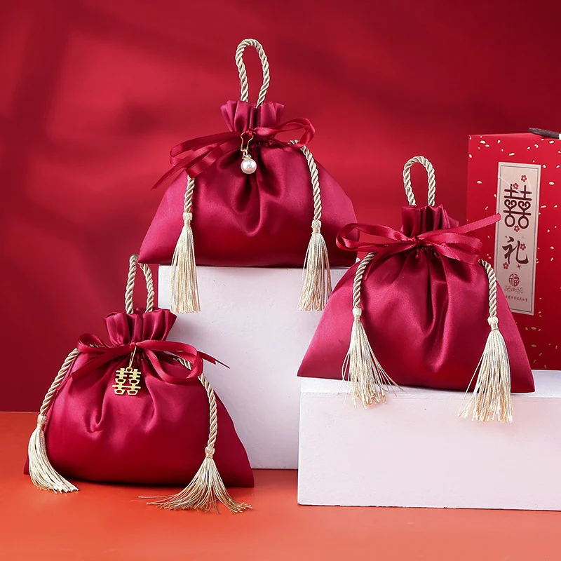 10PCS Luxury Packing Drawstrin - Luxury Bags For School recension och pris