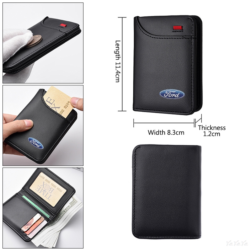 Leather Wallet Driver's Licens - Accordion Wallet Zip recension och pris
