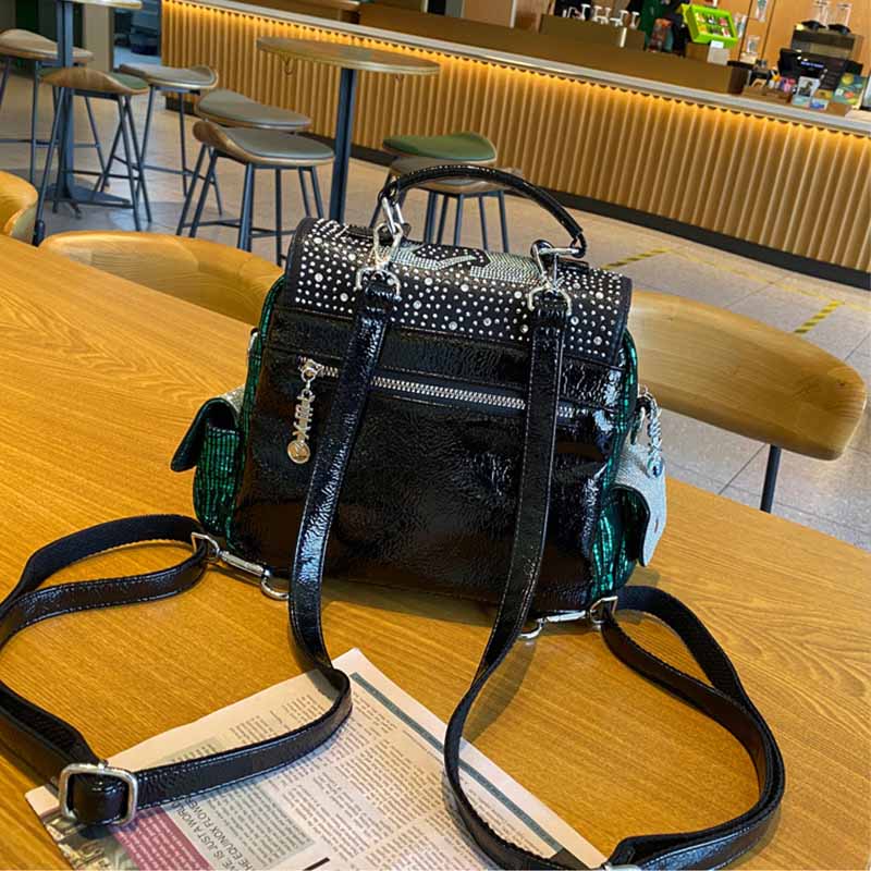 Fashion Women Backpack Big Cap - Luxury Bags For School recension och pris