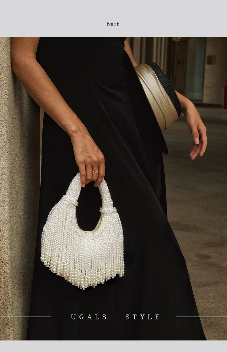 Design Handle Pearl Evening Cl - Luxury Bags Reseller recension och pris