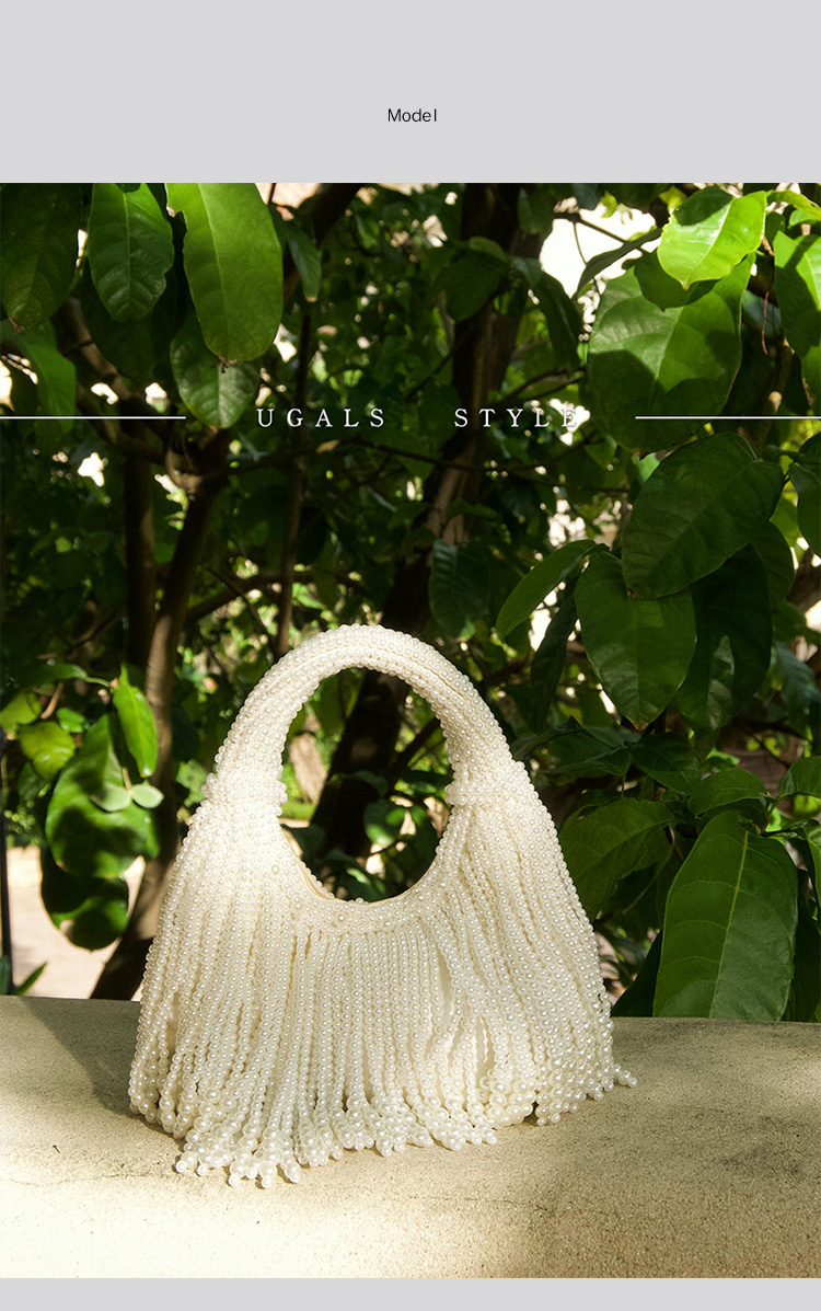 Design Handle Pearl Evening Cl - Luxury Bags Reseller recension och pris